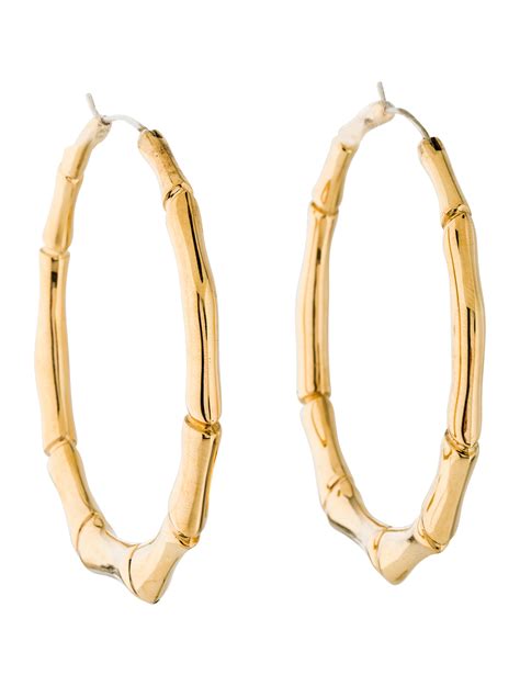 gucci bamboo hoops